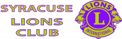 Logo of Syracuse Lions Club